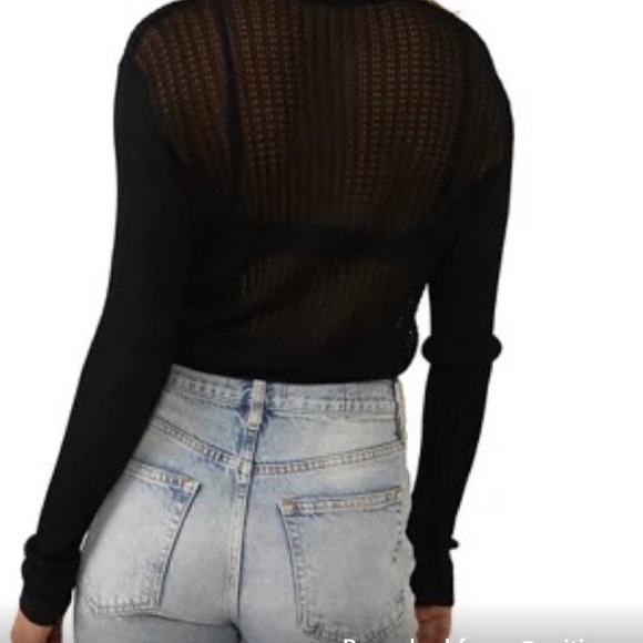 Free People Crew H20 Neck Pullover Sweater - Picture 3 of 3